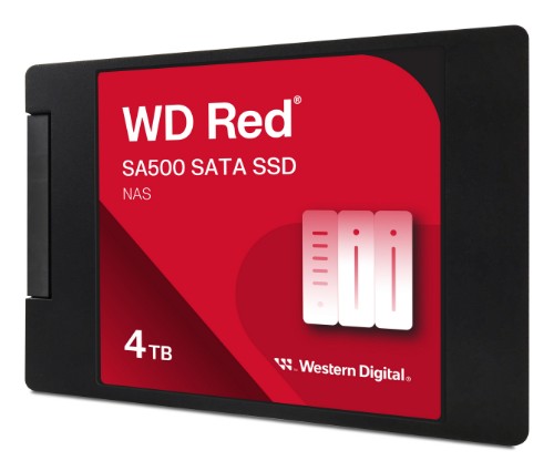 Western Digital Red WD ™ SA500 SATA SSD 2,5"/7 mm POWERED BY SANDISK 4 TB