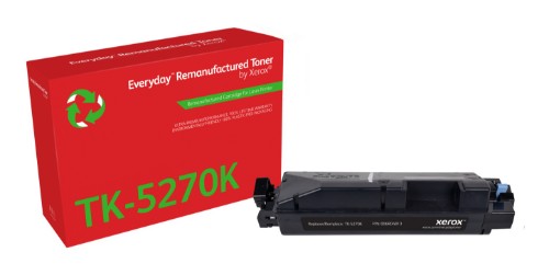 Xerox 006R04813 Toner-kit black remanufactured, 8K pages (replaces Kyocera TK-5270K) for Kyocera P 6230