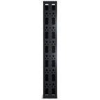 APC Performance, Vertical Cable Manager for 2 & 4 Post Racks, 84"H x 12"W, Single-Sided with Door