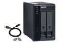 QNAP TR-002 storage drive enclosure HDD/SSD enclosure Black 2.5/3.5"