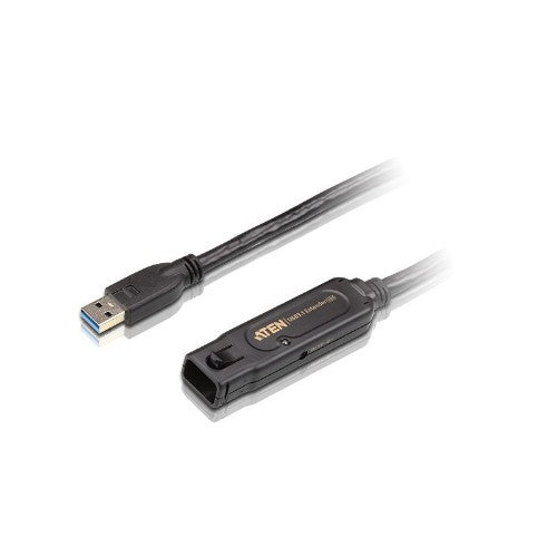 ATEN UE3310 USB cable USB 3.2 Gen 1 (3.1 Gen 1) 10 m USB A Black