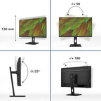 Philips 3000 series 27B1U3900/00 computer monitor 68.6 cm (27") 3840 x 2160 pixels 4K Ultra HD LCD Black