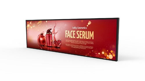 Allsee Technologies WS37HD8 Signage Display Digital signage flat panel 94 cm (37") LED Wi-Fi 1000 cd/m² Full HD Black Built-in processor Android 7.1 24/7