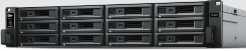 Synology RX1223RP storage drive enclosure HDD/SSD enclosure Black 2.5/3.5"