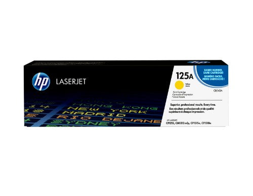 HP CB542A/125A Toner cartridge yellow, 1.4K pages ISO/IEC 19798 for HP CLJ CP 1210
