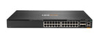 HPE Aruba Networking CX 6300M 24-port 1GbE and 4-port SFP56 Switch