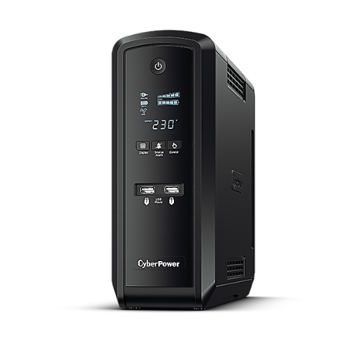 CyberPower CP1600EPFCLCD-UK uninterruptible power supply (UPS) Line-Interactive 1.6 kVA 1000 W 6 AC outlet(s)