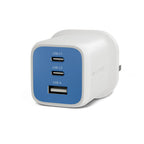 Targus HyperJuice Flex 65W GaN Laptop, Smartphone, Headset, Portable gaming console Blue, White AC Indoor