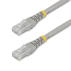 StarTech.com 50ft CAT6 Ethernet Cable - Gray CAT 6 Gigabit Ethernet Wire -250MHz 100W PoE RJ45 UTP Molded Network/Patch Cord w/Strain Relief/ Individually Tested