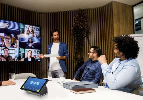 ATEN VK320 meeting room display 20.3 cm (8") 1280 x 800 pixels IPS Black Plastic