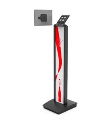 Compulocks Universal Tablet Magnetic Brandable Floor Stand Black