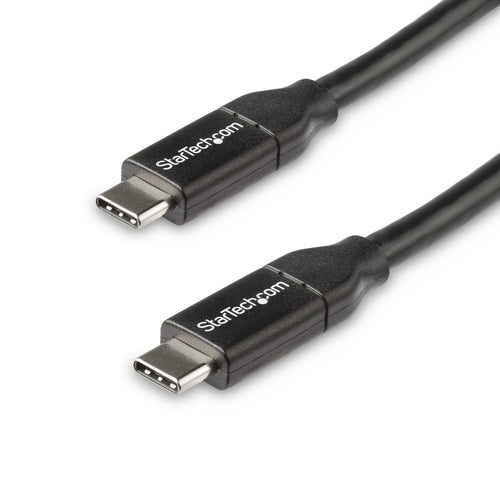 StarTech.com 1.6ft (50cm) USB-C Fast Charging Cable, Charge & Sync, 100W (5A) PD, USB 2.0, USB-IF Certified - USB C Charging Cord