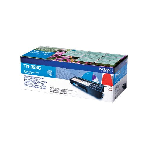 Brother TN-328C Toner cyan extra High-Capacity, 6K pages ISO/IEC 19798 for Brother HL-4570