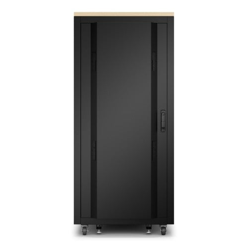 APC NetShelter Soundproof, 32U, Server Rack Enclosure, 230V, Maple