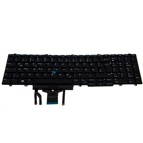 Origin Storage N/B KBD German Precision 5510 5520 81 Key Backlit
