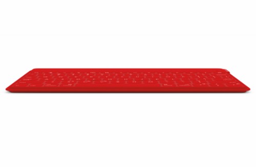 Logitech Keys-To-Go QWERTZ German Bluetooth Red