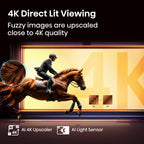 Hisense 55" A7QTUK QLED Smart AI TV with Freely