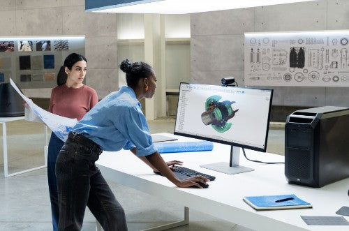 HP Z8 Fury G5 Intel Xeon W w5-3435X 64 GB DDR5-SDRAM 1 TB SSD Windows 11 Pro Tower Workstation AI Workstation Black