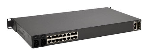 Tripp Lite B098-016 16-Port Console Server, USB Ports (2) - Dual GbE NIC, 16 Gb Flash, SD Card, Desktop/1U Rack, TAA