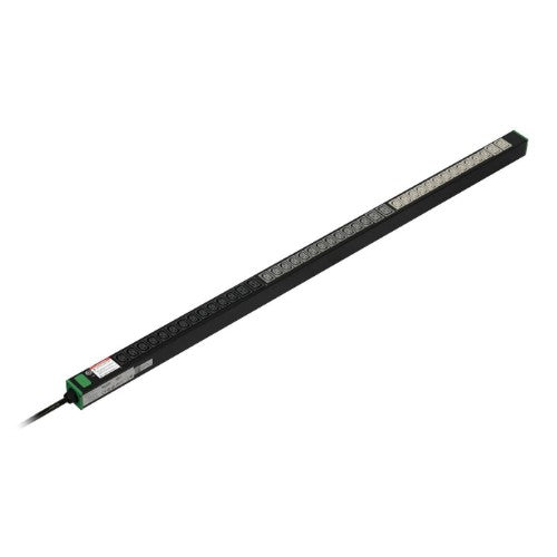 APC Easy Rack PDU, Basic, Vertical, 3 Phase, 11kW, 400V, 16A, 36 x C13 and 6 x C19 outlets, IEC60309 (16A 400VAC 3P+N+PE)
