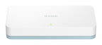D-Link DGS-1008D/E network switch Unmanaged Gigabit Ethernet (10/100/1000) White