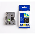 Brother TZE-315 DirectLabel white on black Laminat 6mm x 8m for Brother P-Touch TZ 3.5-18mm/6-12mm/6-18mm/6-24mm/6-36mm