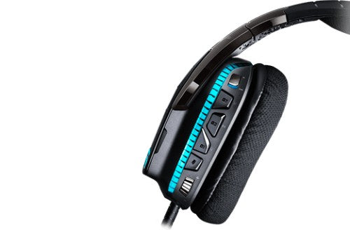 Logitech G 981-000605 headphones/headset Wired Head-band Gaming Black