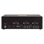 StarTech.com Secure 2-Port KVM Switch, DVI, NIAP 4.0 Desktop KVM, Metal Housing, CAC Port, Made in the USA