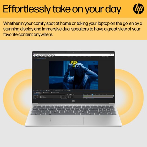 HP 15-fc0045na AMD Ryzen™ 3 7320U Laptop 39.6 cm (15.6") Full HD 8 GB LPDDR5-SDRAM 256 GB SSD Wi-Fi 6 (802.11ax) Windows 11 Home Black