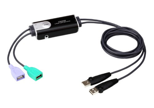 ATEN CS62KM KVM cable Black 1.8 m