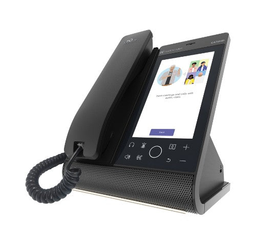 AudioCodes Teams C470HD Total Touch IP-Phone PoE GbE with an external power supply