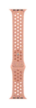 Apple MGA64ZM/A smart wearable accessory Band Pink Aluminium, Fluoroelastomer