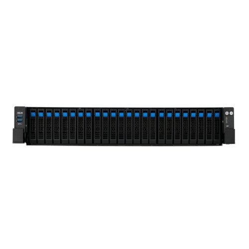 ASUS RS720A-E13-RS24G Socket SP5 Rack (2U) Black, Silver