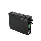 StarTech.com 10/100 Multi Mode Fiber Copper Fast Ethernet Media Converter ST 2 km - TAA