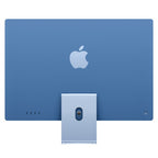 Apple iMac 24-inch with Retina 4.5K display: M4 chip with 10‑core CPU and 10‑core GPU, 16GB, 512GB SSD - Blue