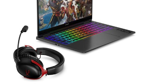 HP OMEN Transcend 14-fb1509na Intel Core Ultra 9 285H Laptop 35.6 cm (14") 3K 32 GB LPDDR5x-SDRAM 1 TB SSD NVIDIA GeForce RTX 5070 Wi-Fi 7 (802.11be) Windows 11 Home AI PC Black