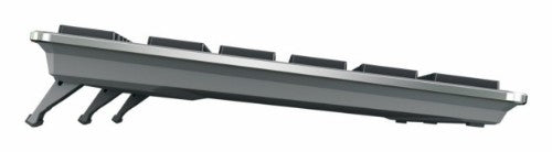 CHERRY KW X ULP keyboard Home/Office USB + RF Wireless + Bluetooth QWERTZ Swiss Black