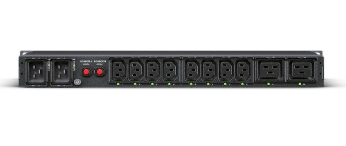 CyberPower PDU44005 power distribution unit (PDU) 10 AC outlet(s) 1U Black