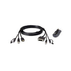 ATEN HDMI to DVI-D USB USB KVM Cable with Audio; 1,8M USB HDMI to DVI-D Secure KVM