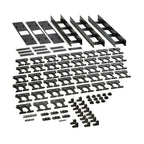 Tripp Lite SRCABLEVRT3 SmartRack 3-in. (7.62 cm) Wide High Capacity Vertical Cable Manager - Double finger duct