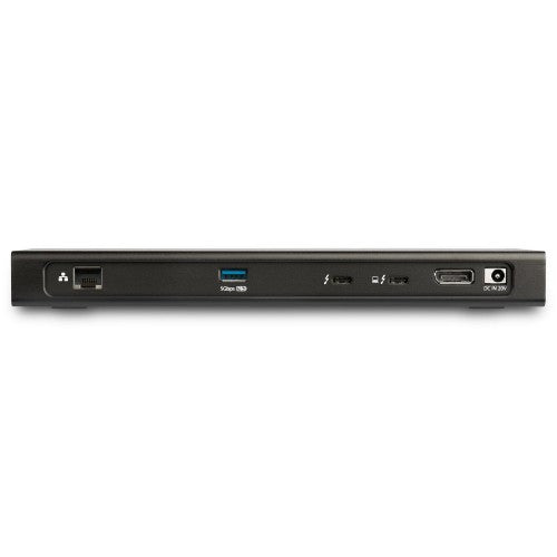 StarTech.com Thunderbolt 3 Dock - Dual Monitor 4K 60Hz TB3 Laptop Docking Station with DisplayPort - PCIe M.2 NVMe SSD Enclosure - 85W Power Delivery - SD 4.0, 10Gbps USB-C, 2 USB-A Hub - TAA