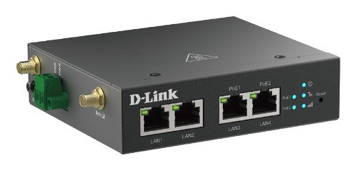 D-Link DWM-314-TP/B 4G LTE M2M VPN PoE+ Router