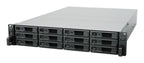 Synology SA SA3610 NAS/storage server Rack (2U) Intel® Xeon® D-1567 16 GB DDR4 0 TB DiskStation Manager Black, Grey