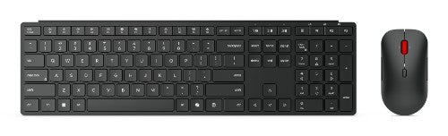 Lenovo 4X31S04830 keyboard Mouse included Home/Office RF Wireless + Bluetooth Italian Black