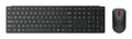 Lenovo 4X31S04843 keyboard Mouse included Office RF Wireless + Bluetooth French, German Black
