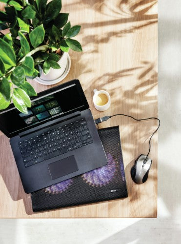 Trust 20104 laptop cooling pad 43.9 cm (17.3") Black