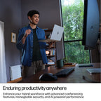 HP EliteBook 8 G1a AMD Ryzen AI 5 230 Laptop 35.6 cm (14") WUXGA 32 GB DDR5-SDRAM 512 GB SSD Wi-Fi 7 (802.11be) Windows 11 Pro AI PC Silver