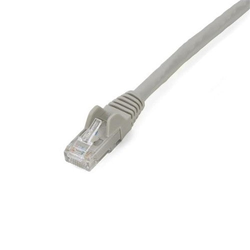 StarTech.com 2m CAT6 Ethernet Cable - Grey CAT 6 Gigabit Ethernet Wire -250MHz 100W PoE RJ45 UTP Network/Patch Cord Snagless w/Strain Relief Individually Tested