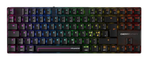 CHERRY MX 8.2 Pro TMR Wireless keyboard Gaming USB + RF Wireless + Bluetooth QWERTY Nordic Black