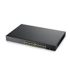 Zyxel GS1900-24HP Managed Gigabit Ethernet (10/100/1000) 1U Black